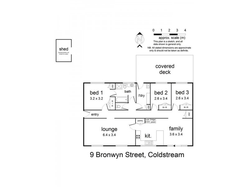9 Bronwyn Street, Coldstream VIC 3770 Floorplan