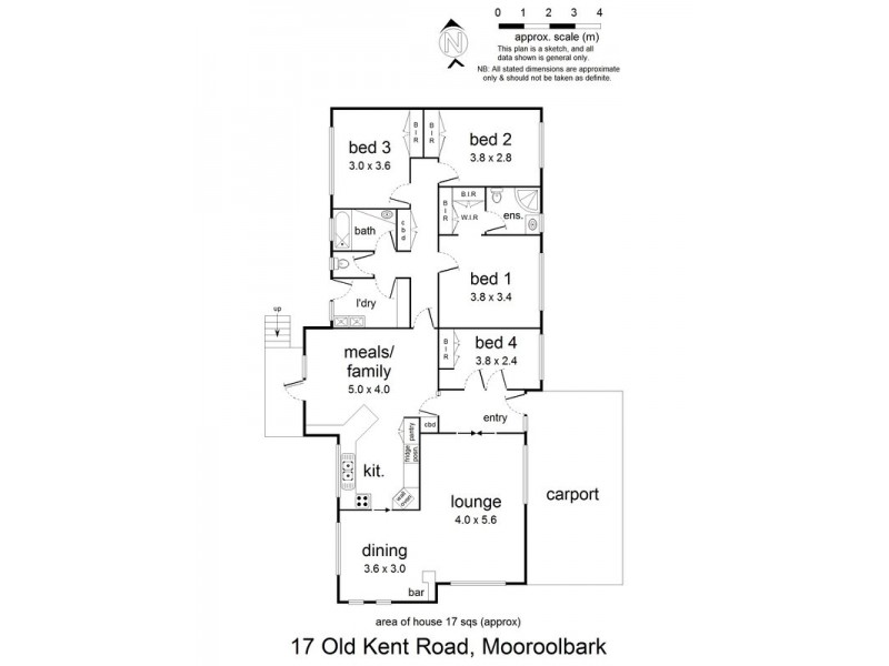 17 Old Kent Road, Mooroolbark VIC 3138 Floorplan