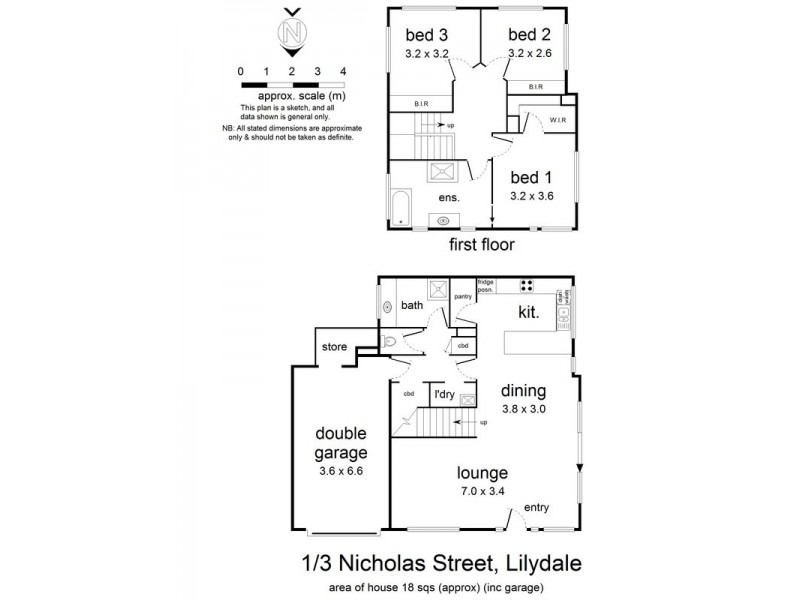 1/3 Nicholas Street, Lilydale VIC 3140 Floorplan