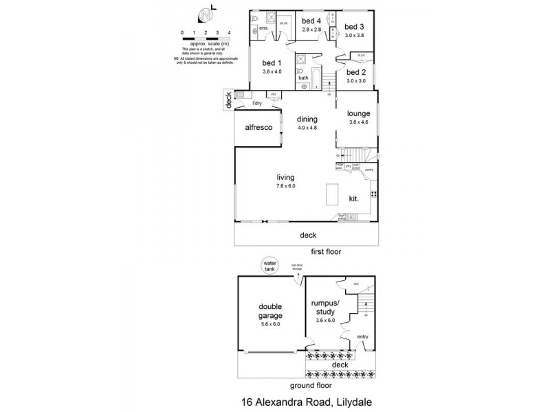 16 Alexandra Road, Lilydale VIC 3140 Floorplan