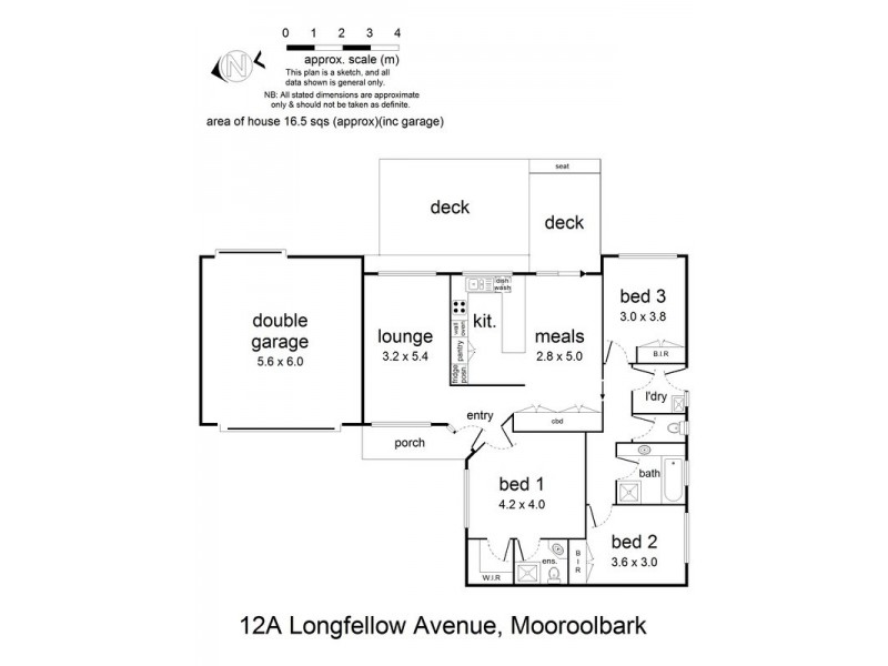 12a Longfellow Avenue, Mooroolbark VIC 3138 Floorplan