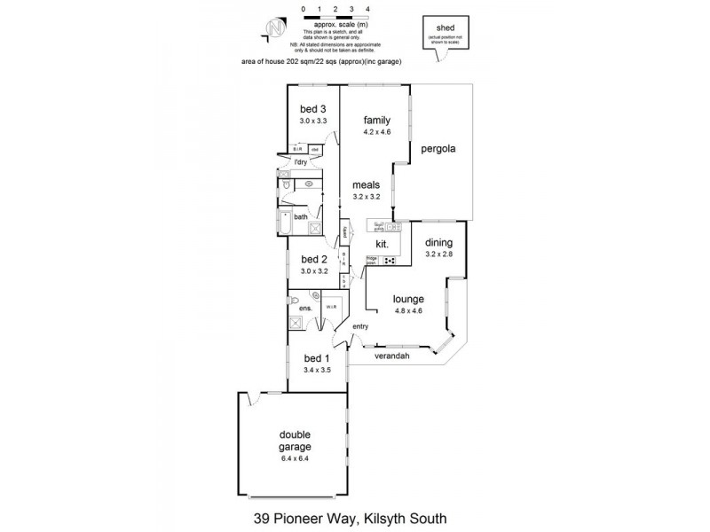 39 Pioneer Way, Kilsyth VIC 3137 Floorplan