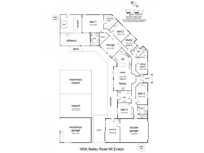 165A Bailey Road, Mount Evelyn VIC 3796 Floorplan