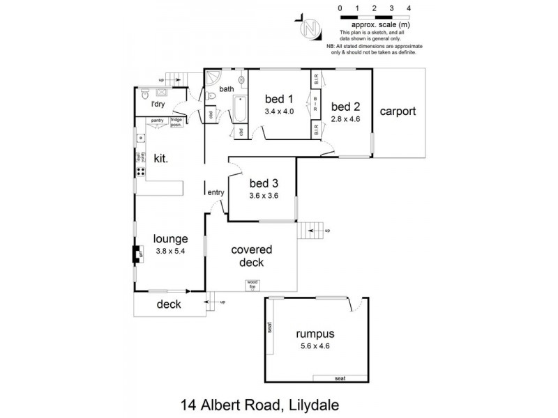 14 Albert Road, Lilydale VIC 3140 Floorplan