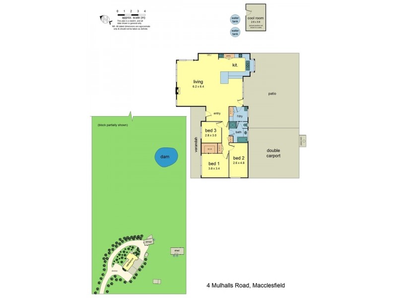 4 Mulhalls Road, Macclesfield VIC 3782 Floorplan