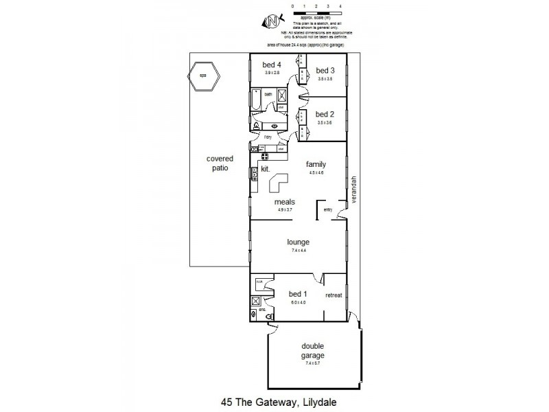 45 The Gateway, Lilydale VIC 3140 Floorplan