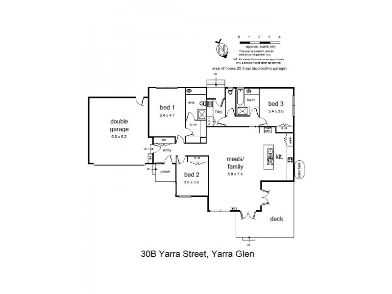 30b Yarra Street, Yarra Glen VIC 3775 Floorplan