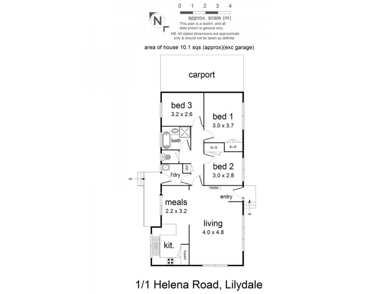 1 Helena Road, Lilydale VIC 3140 Floorplan