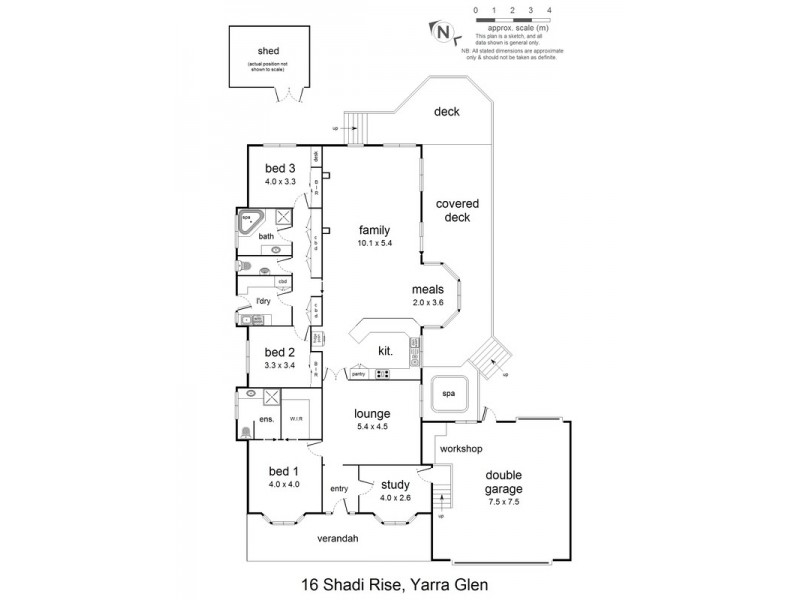 16 Shadi Rise, Yarra Glen VIC 3775 Floorplan