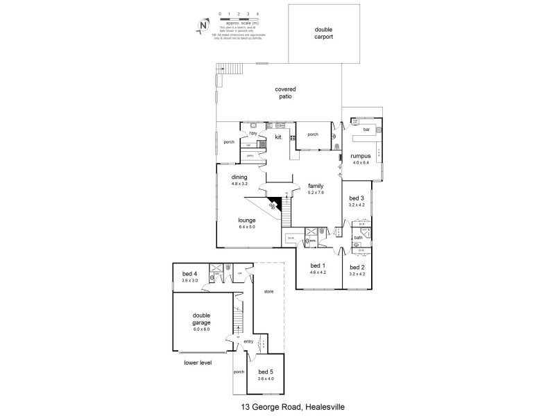 13 George Road, Healesville VIC 3777 Floorplan