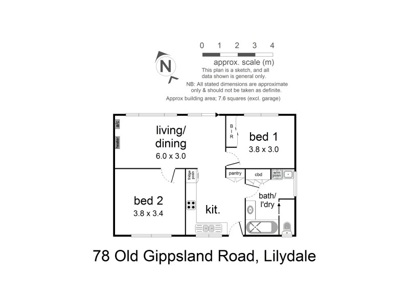 78 Old Gippsland Road, Lilydale VIC 3140 Floorplan