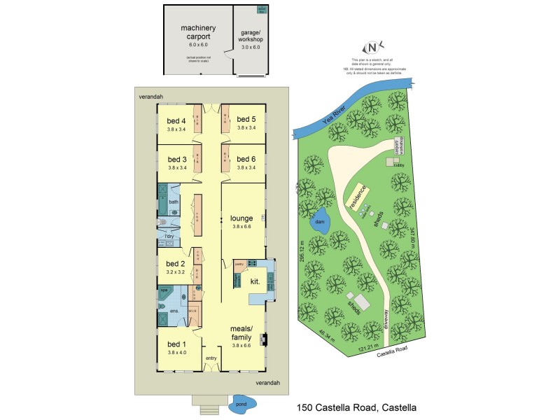 150 Castella Road, Castella VIC 3777 Floorplan