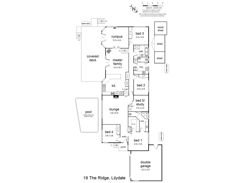 19 The Ridge, Lilydale VIC 3140 Floorplan