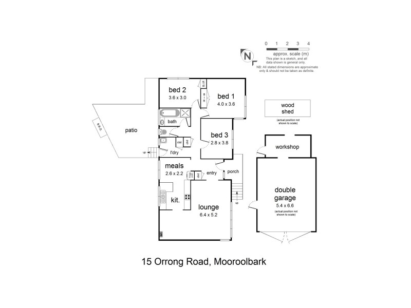 15 Orrong Road, Mooroolbark VIC 3138 Floorplan