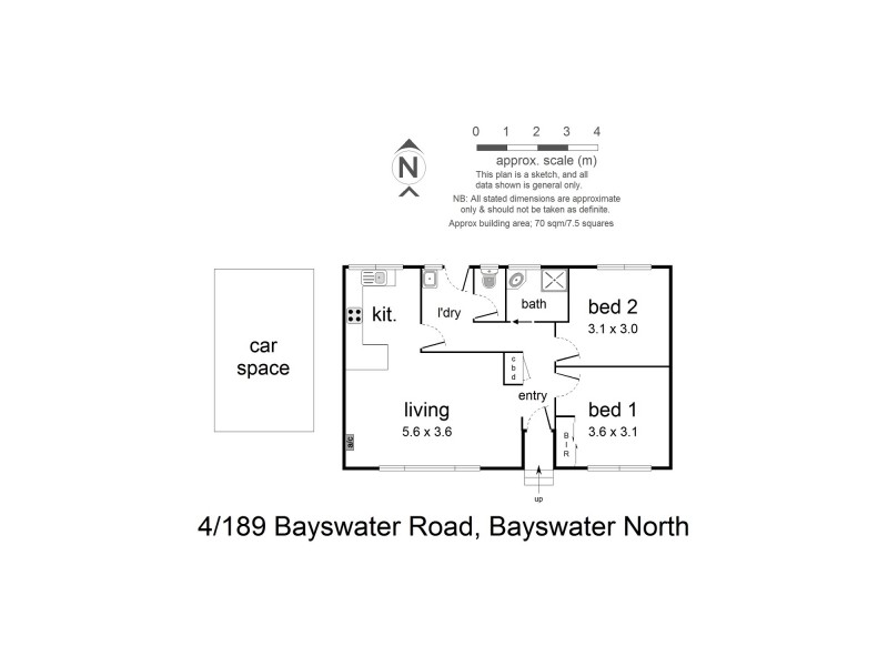 4/189 Bayswater Road, Bayswater North VIC 3153 Floorplan