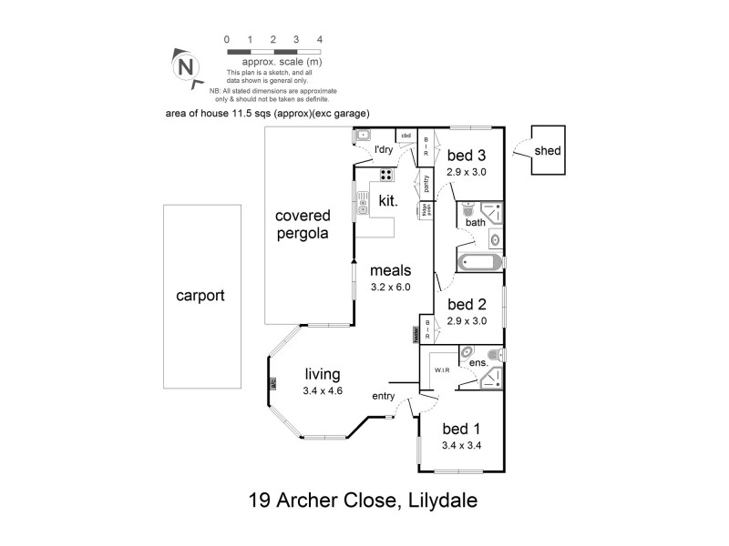 19 Archer Close, Lilydale VIC 3140 Floorplan