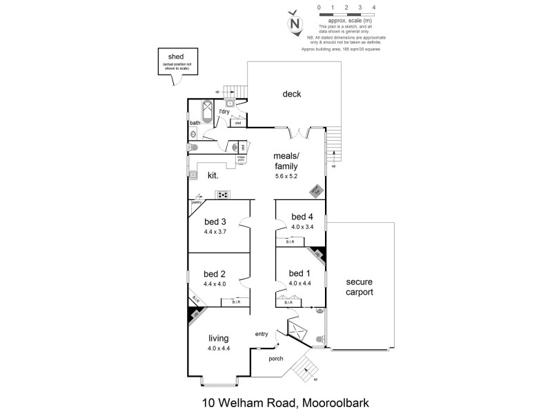 10 Welham Road, Mooroolbark VIC 3138 Floorplan