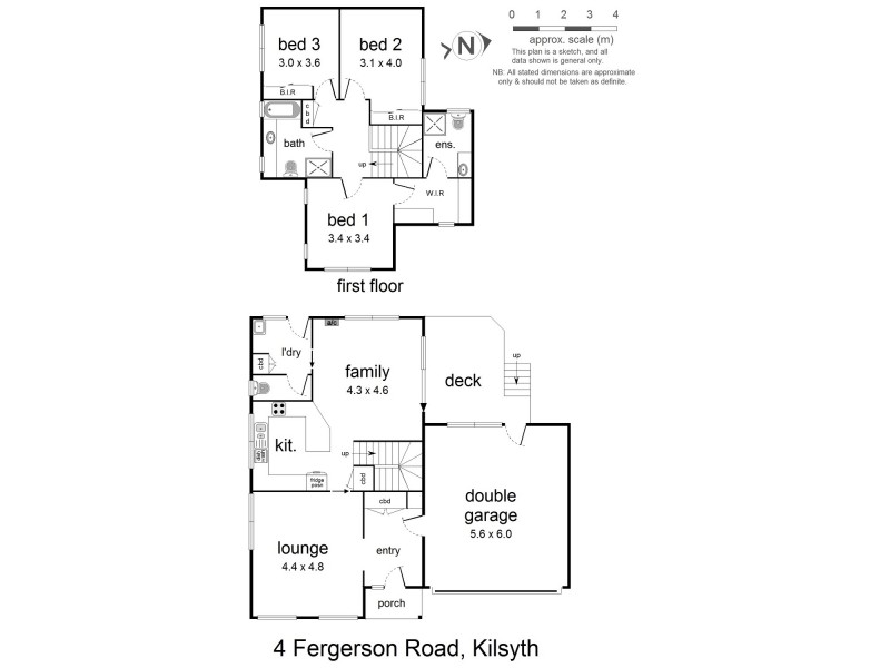 4 Fergerson Road, Kilsyth VIC 3137 Floorplan