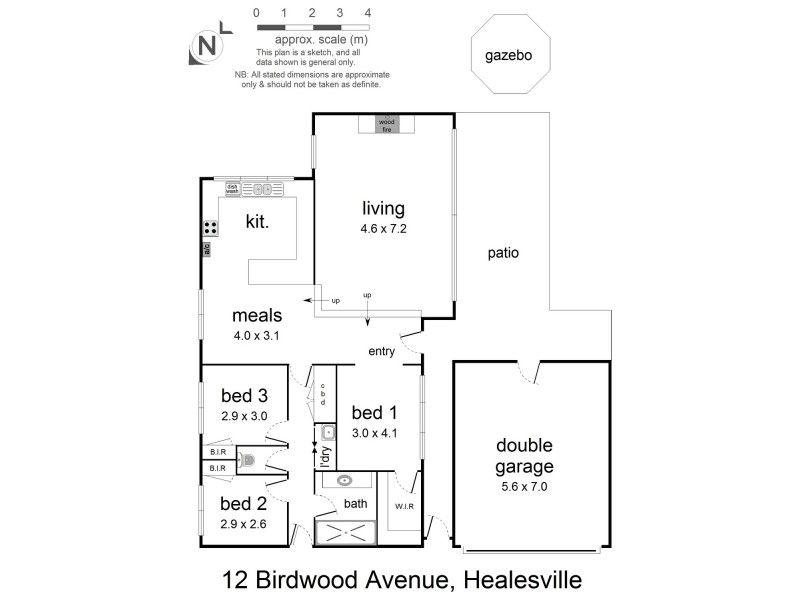 12 Birdwood Avenue, Healesville VIC 3777 Floorplan