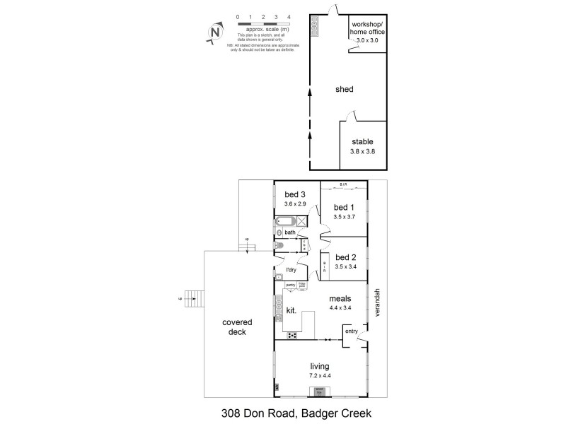 308 Don Road, Badger Creek VIC 3777 Floorplan