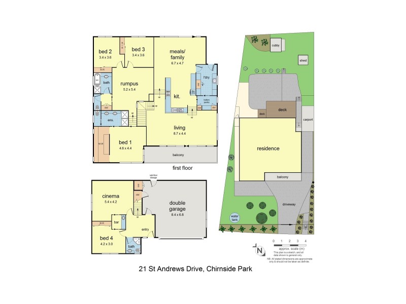 21 St Andrews Drive, Chirnside Park VIC 3116 Floorplan