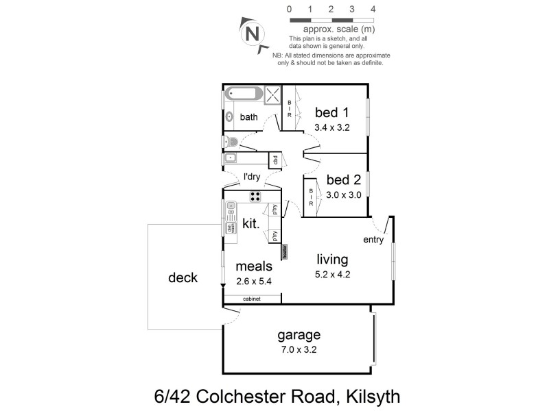 6/42 Colchester Road, Kilsyth VIC 3137 Floorplan