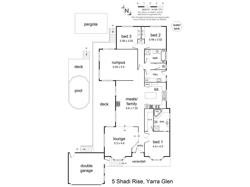 5 Shadi Rise, Yarra Glen VIC 3775 Floorplan