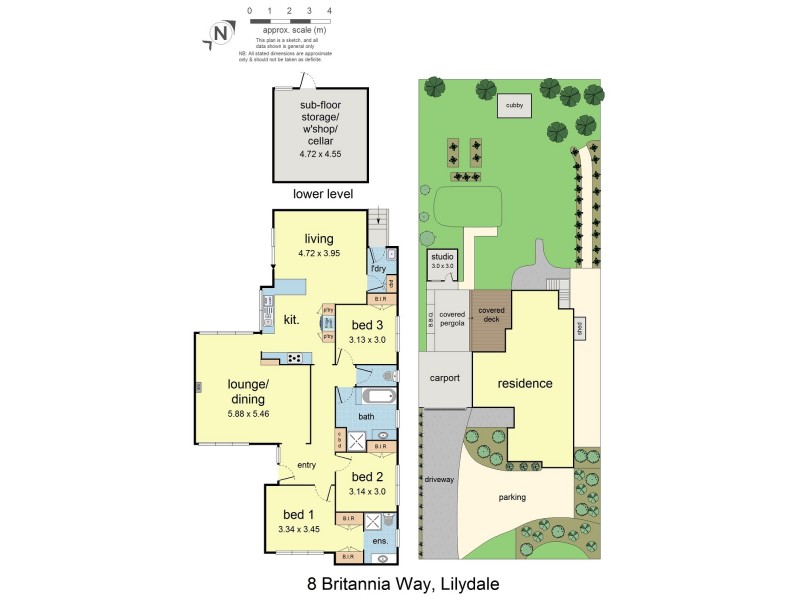 8 Britannia Way, Lilydale VIC 3140 Floorplan