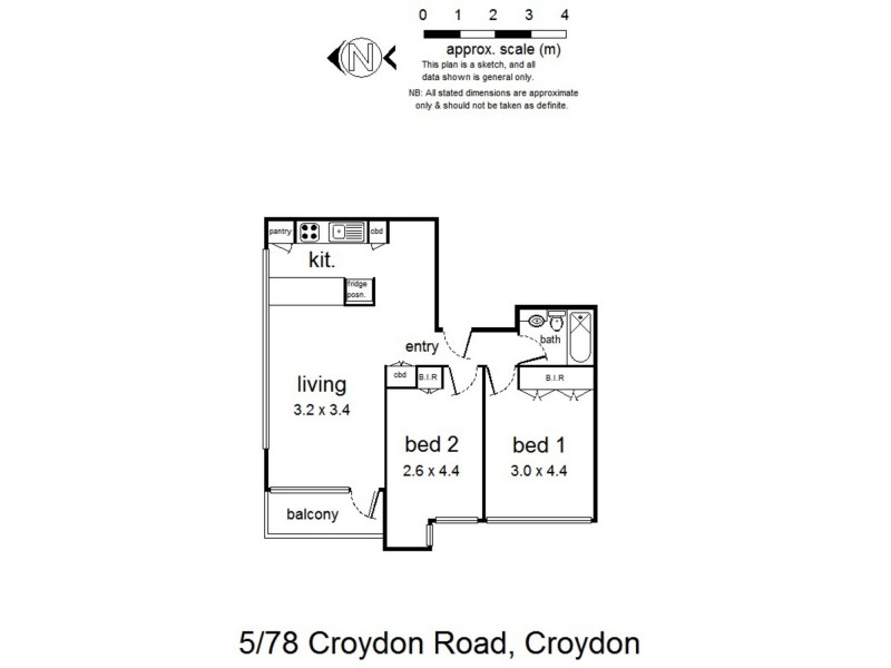 5/78 Croydon Road, Croydon VIC 3136 Floorplan