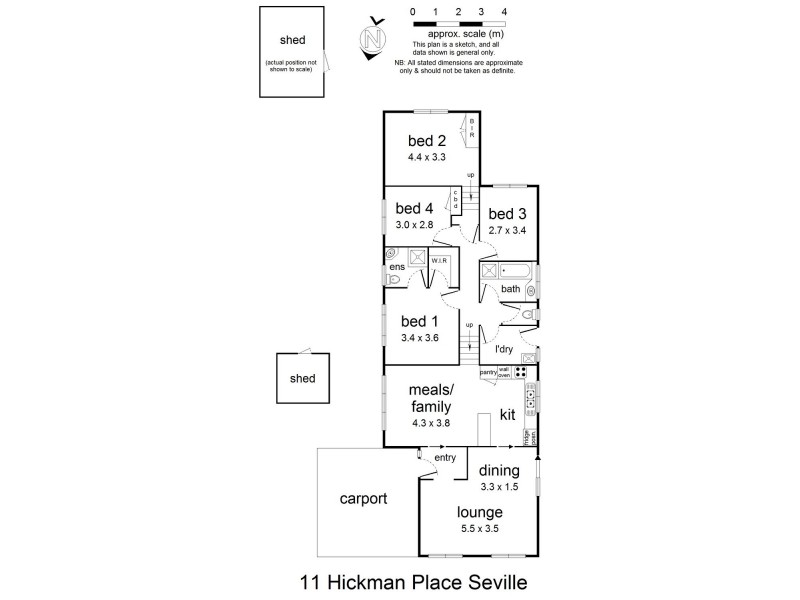 11 Hickman Place, Seville VIC 3139 Floorplan