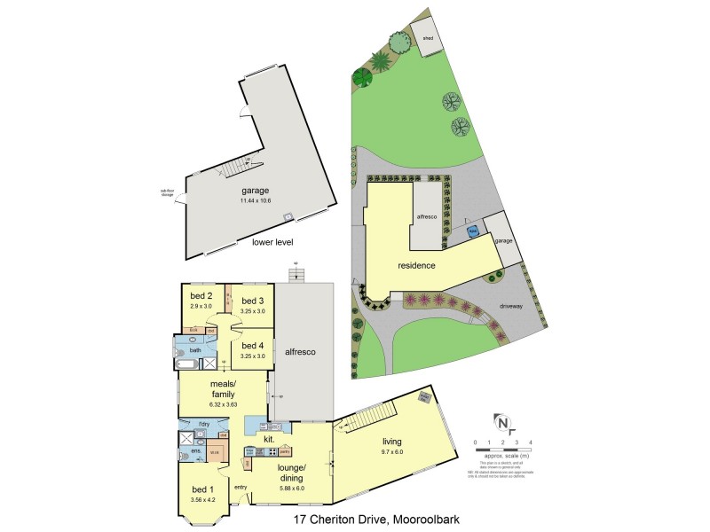 17 Cheriton Drive, Mooroolbark VIC 3138 Floorplan
