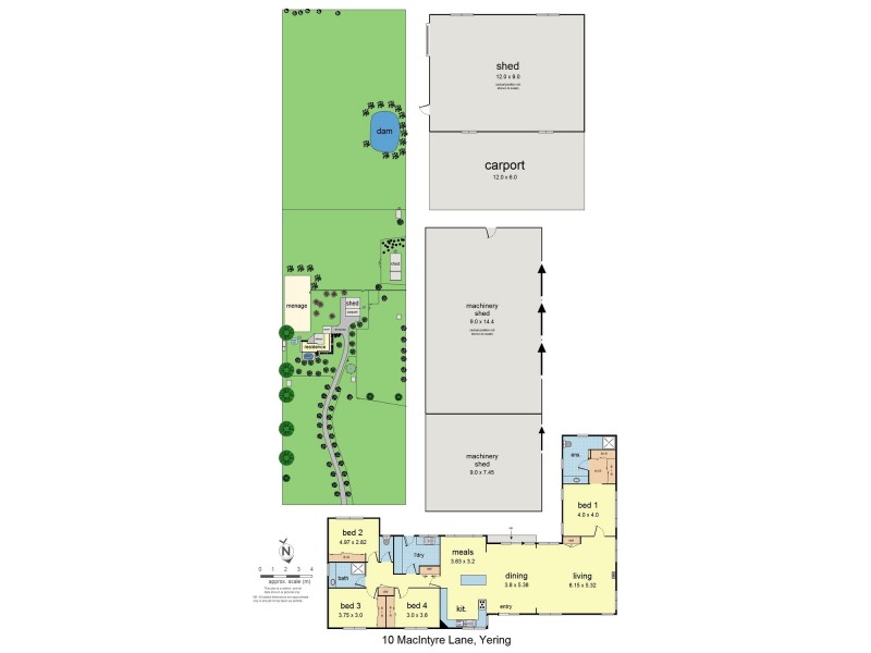 10 Macintyre Lane, Yering VIC 3770 Floorplan