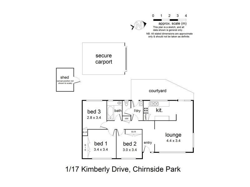 1/17 Kimberley Drive, Chirnside Park VIC 3116 Floorplan