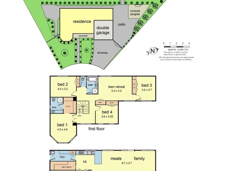 4 French Close, Mooroolbark VIC 3138 Floorplan
