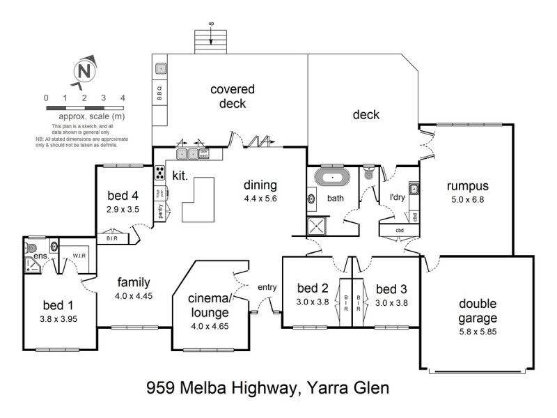 959  Melba Highway, Yarra Glen VIC 3775 Floorplan