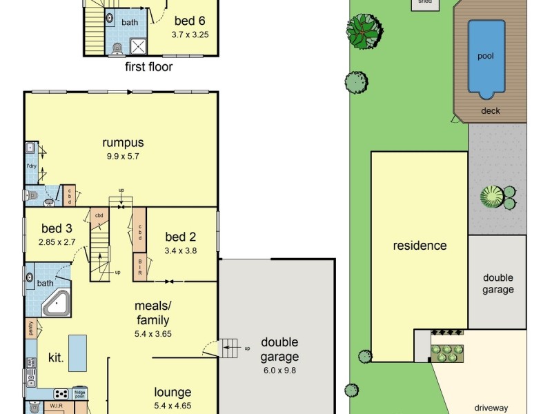 6 McFadzean Street, Coldstream VIC 3770 Floorplan