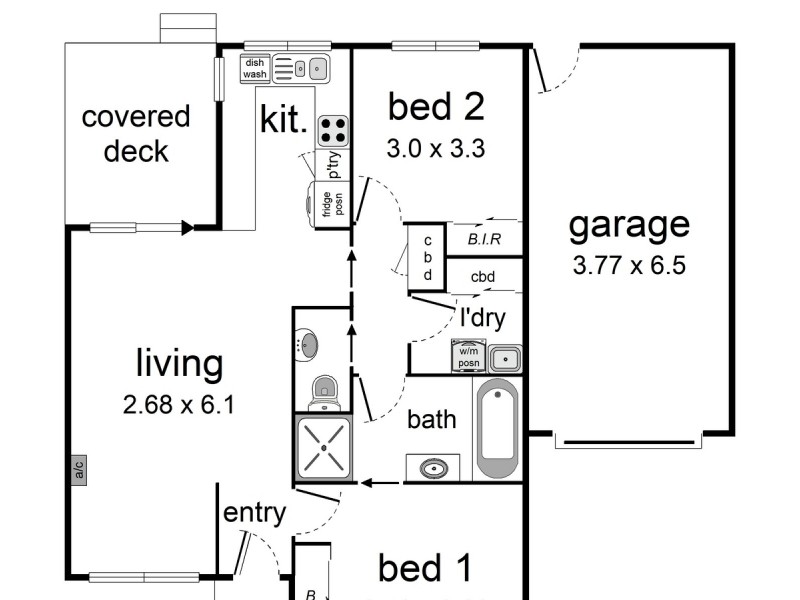 2/36 Kidgell Street, Lilydale VIC 3140 Floorplan