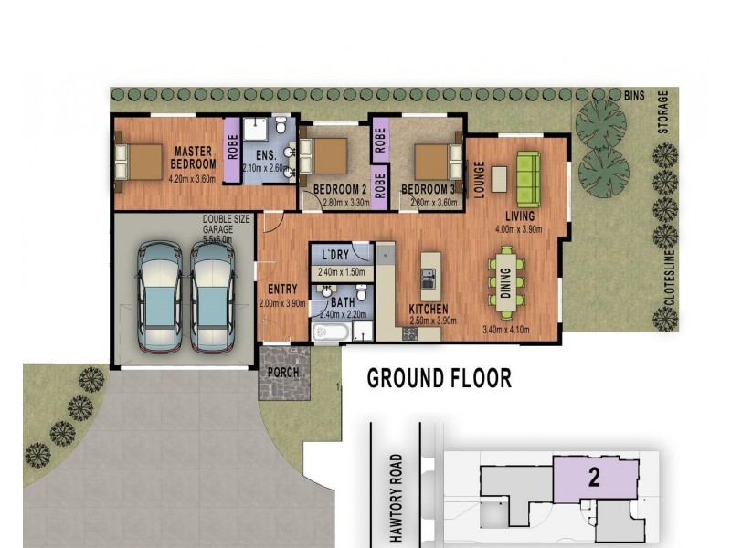 28 Hawthory Road, Kilsyth VIC 3137 Floorplan