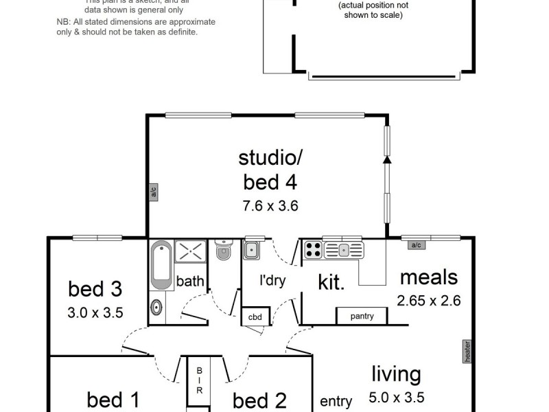 1 Olive Grove, Lilydale VIC 3140 Floorplan