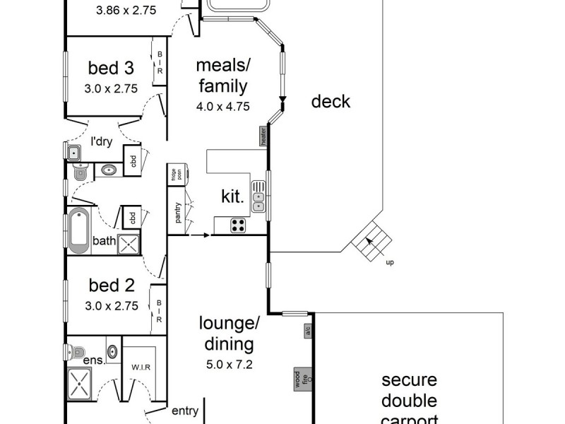 15 Sanctuary Court, Lilydale VIC 3140 Floorplan