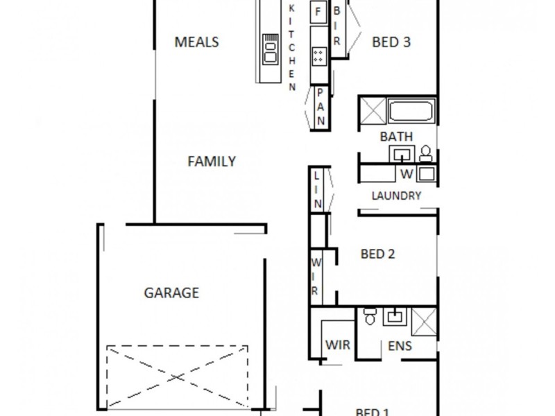108 Nelson Street, Maryborough VIC 3465 Floorplan