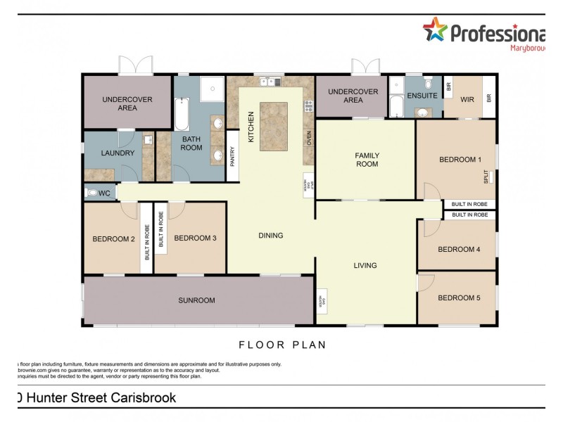 10 Hunter Street, Carisbrook VIC 3464 Floorplan