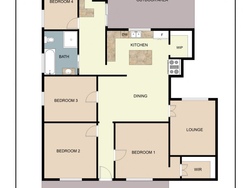 25 Dundas Road, Maryborough VIC 3465 Floorplan
