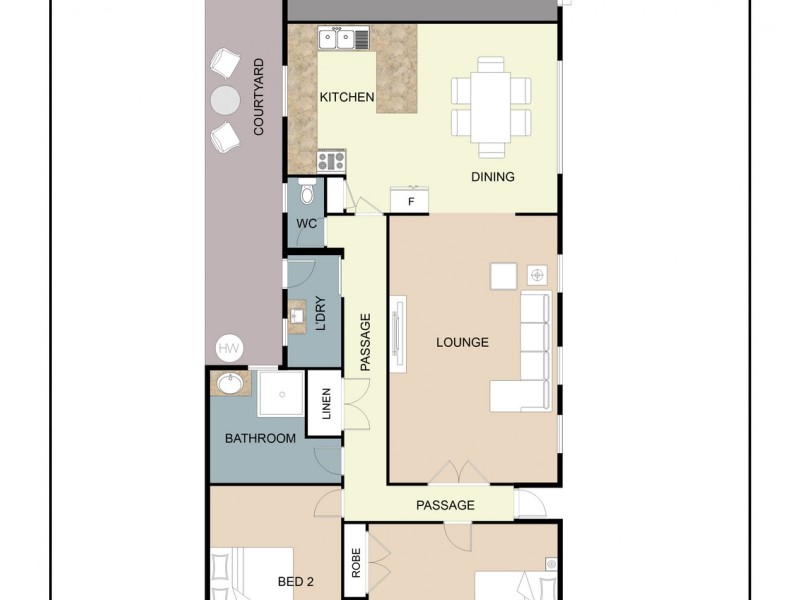 18 Brougham Street, Maryborough VIC 3465 Floorplan