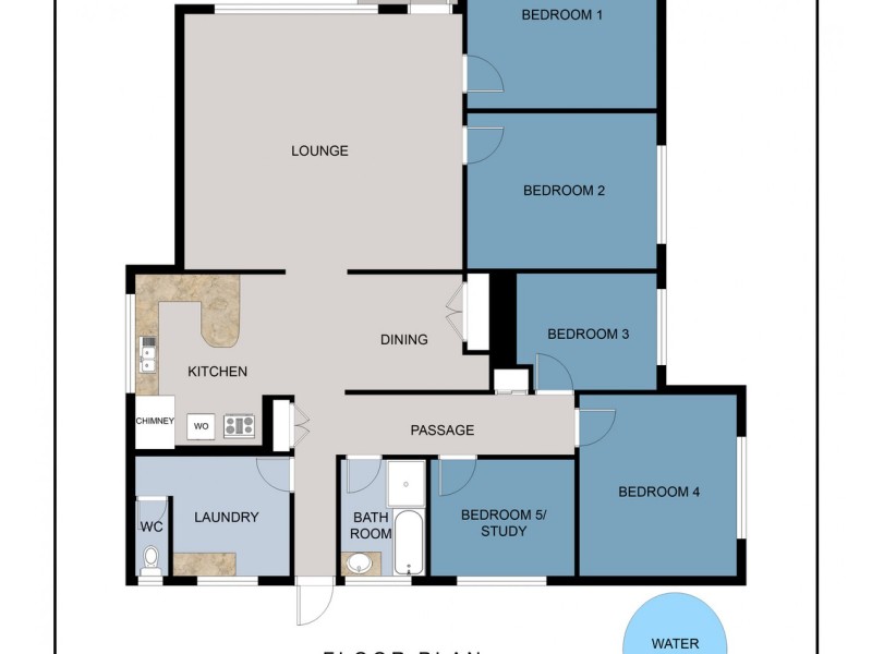 79 Derby Road, Maryborough VIC 3465 Floorplan