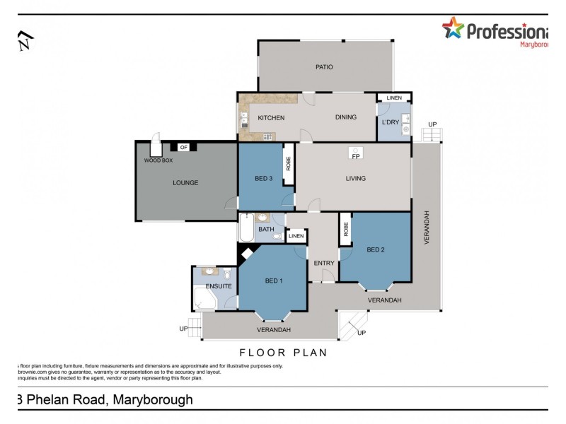 28 Phelan Road, Maryborough VIC 3465 Floorplan