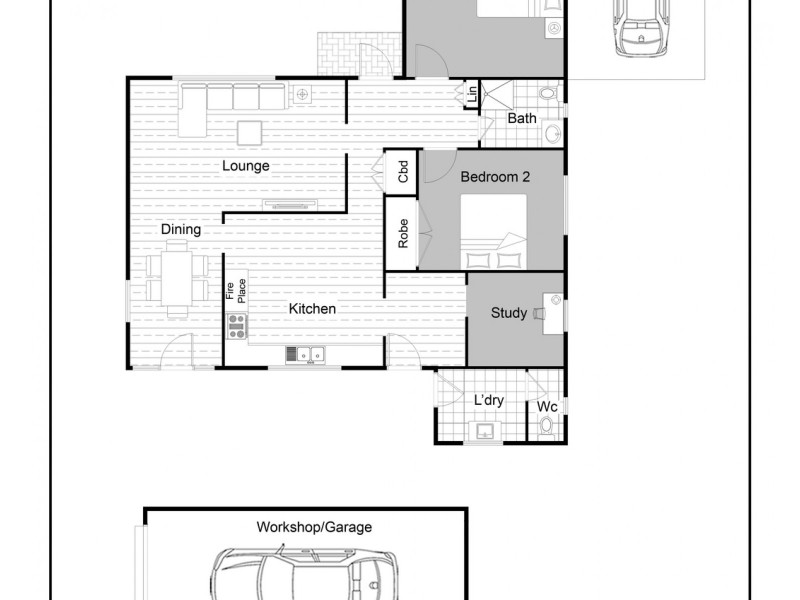 5 Carrick Street, Maryborough VIC 3465 Floorplan