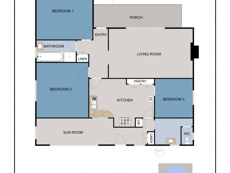18 Elgin Road, Maryborough VIC 3465 Floorplan