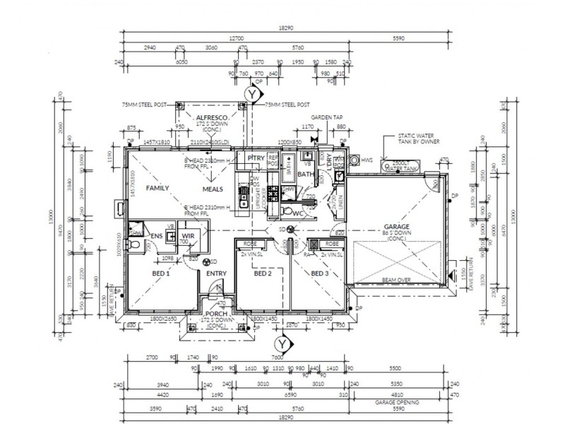 9 Central Court, Maryborough VIC 3465 Floorplan
