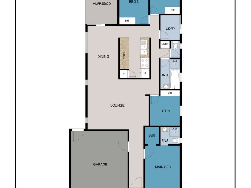 21 Hosken Street, Maryborough VIC 3465 Floorplan